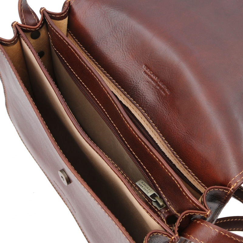 Leder Umhängetasche Greta interieur-1 Leder Umhängetasche Greta interieur-1