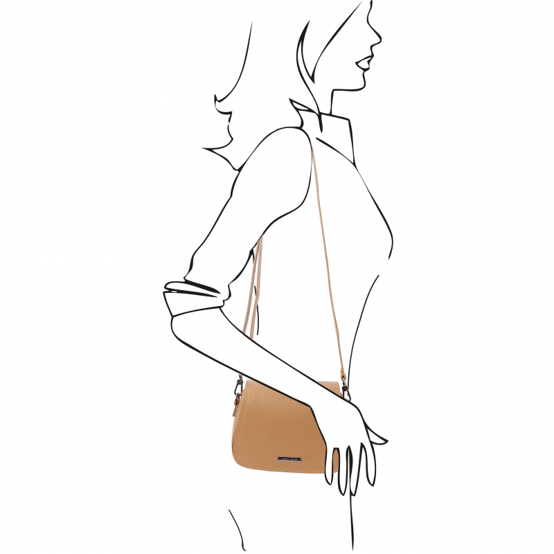 Leder-Schultertasche Jasmine outfit Leder-Schultertasche Jasmine outfit