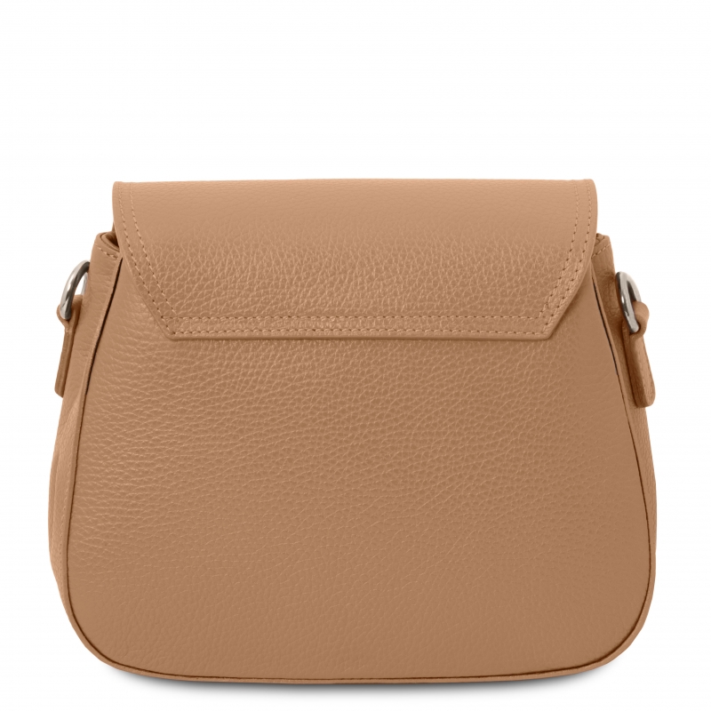 Leder-Schultertasche Jasmine rückseite Leder-Schultertasche Jasmine rückseite
