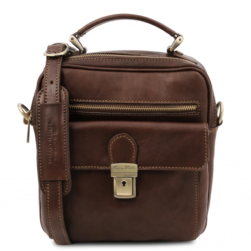 Tuscany Leather Umhängetasche Brian dunkelbraun Tuscany Leather Umhängetasche Brian dunkelbraun