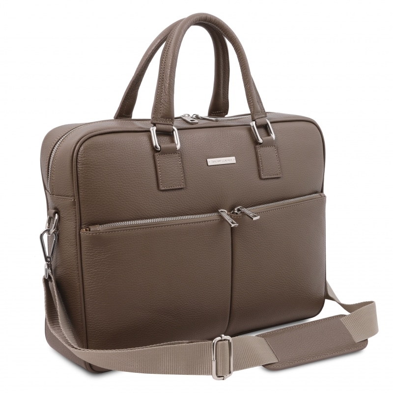 Leder Aktentasche Treviso Front Leder Aktentasche Treviso Front