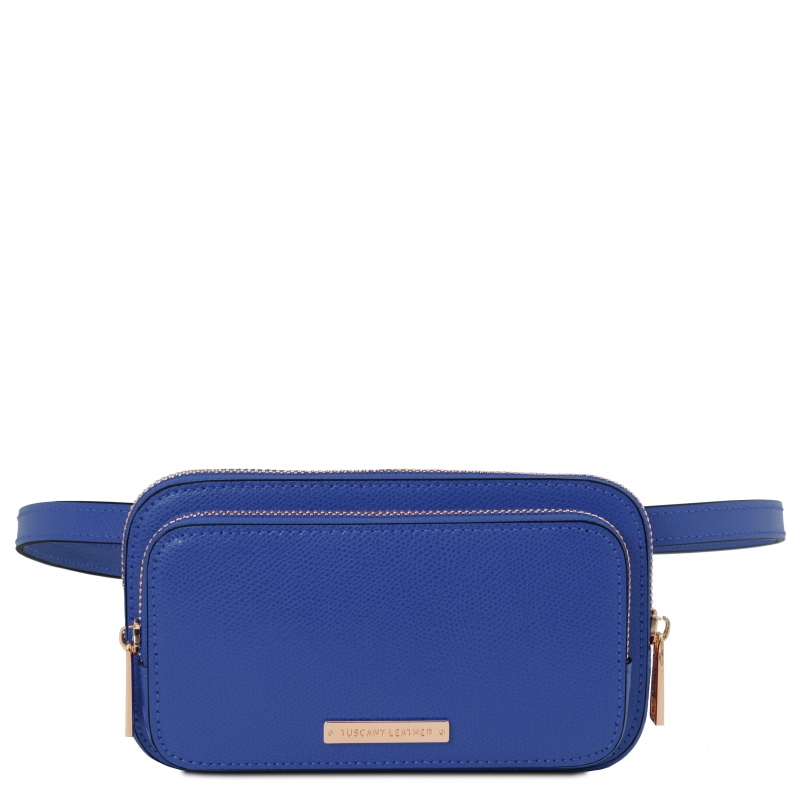 TL Bag Gürteltasche Leder blau TL Bag Gürteltasche Leder blau