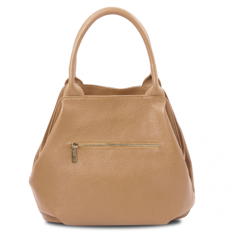 TL Bag Ledershopper rückseite TL Bag Ledershopper rückseite