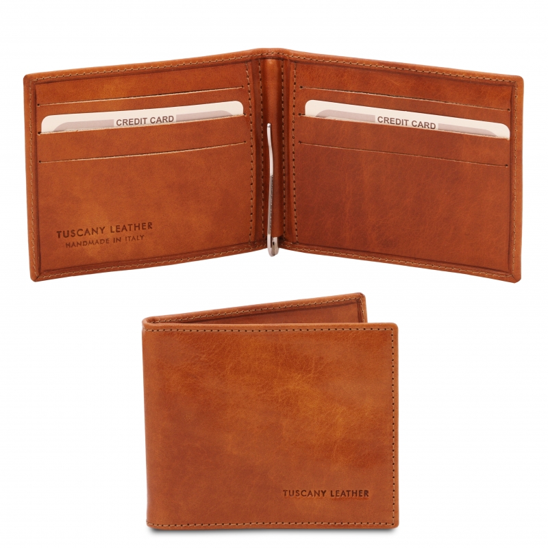 Karten-Etui mit Geldklammer honig Karten-Etui mit Geldklammer honig