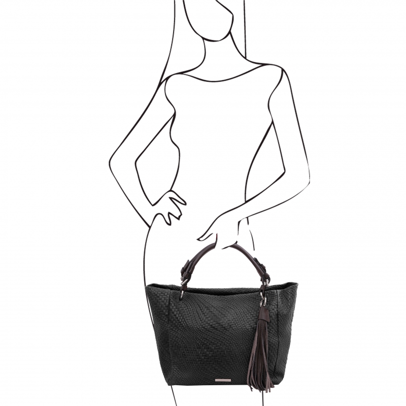 Tuscany Leather Leder-Shopper outfiit Tuscany Leather Leder-Shopper outfiit