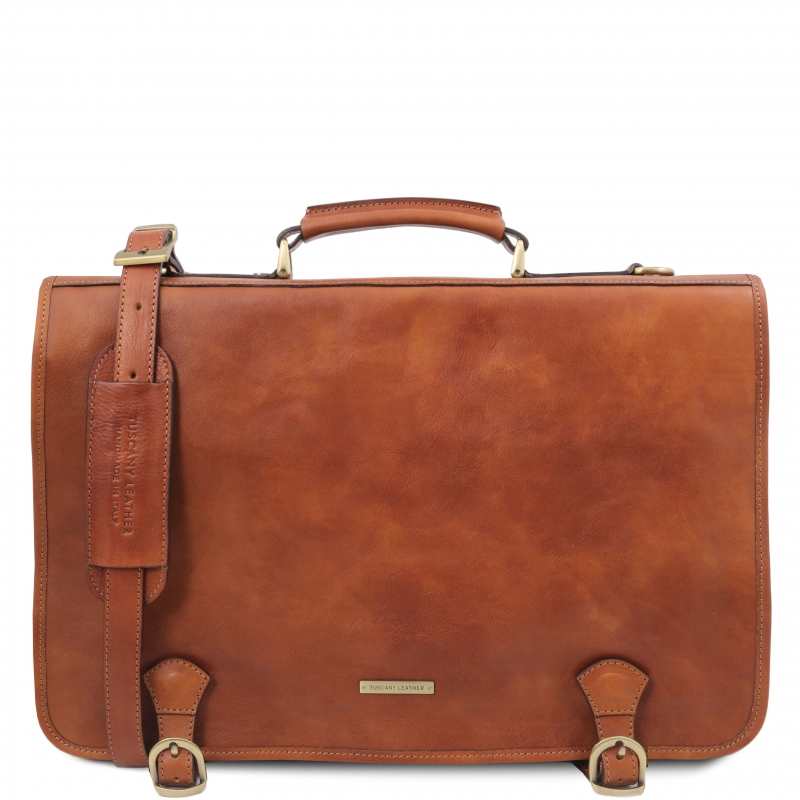 Leder Aktentasche Ancona natural Leder Aktentasche Ancona natural