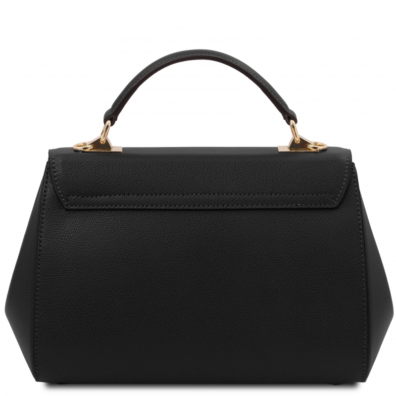 TL Bag Handtasche schwarz rückseite TL Bag Handtasche schwarz rückseite