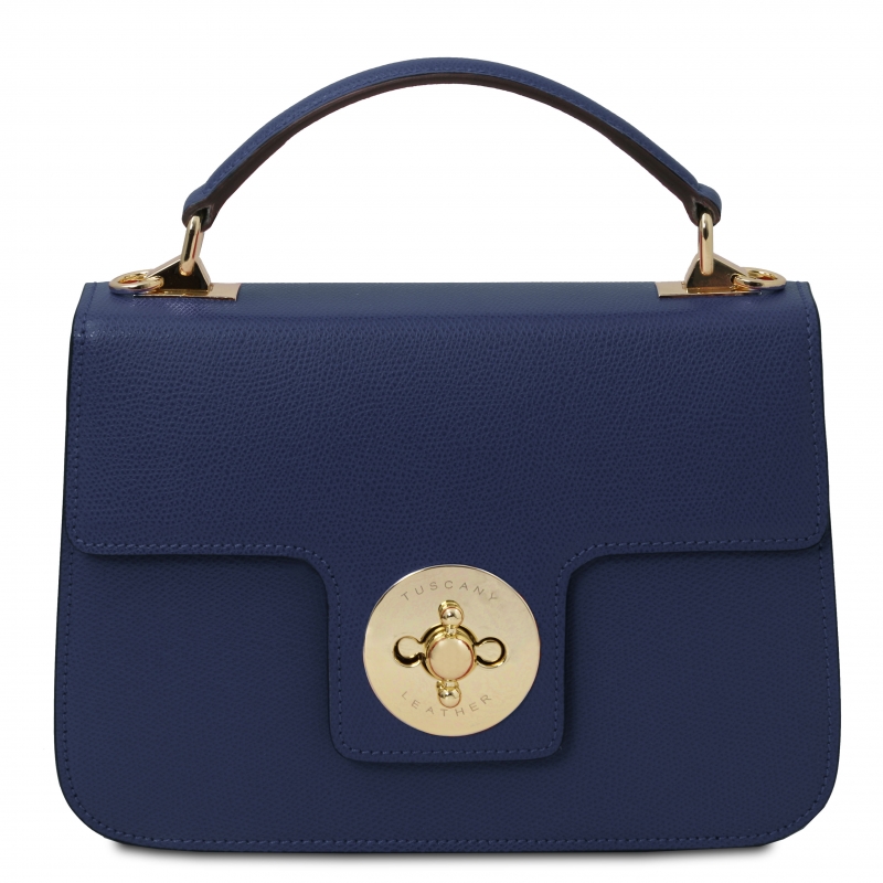 TL Bag kleine Leder Handtasche dunkelblau TL Bag kleine Leder Handtasche dunkelblau