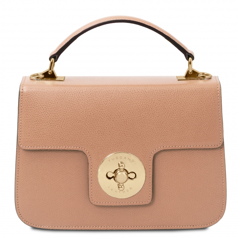 TL Bag kleine Leder Handtasche Nude TL Bag kleine Leder Handtasche Nude