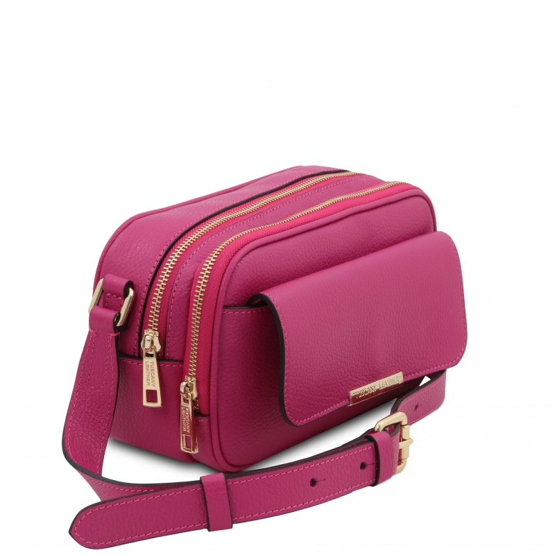 Camara-Bag Leder fuchsia Camara-Bag Leder fuchsia