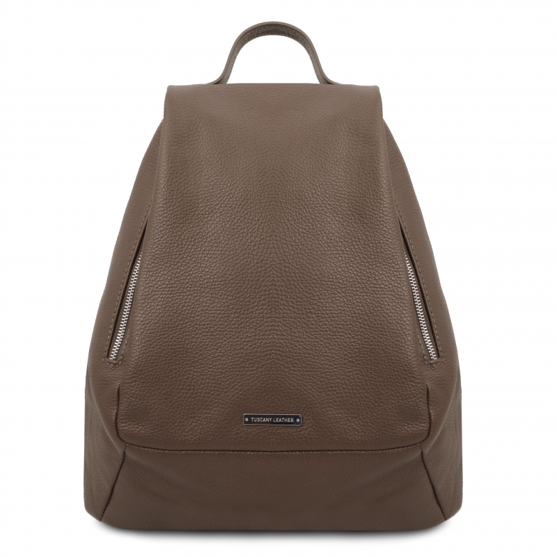 TL Bag Leder-Rucksack TL142096 taupe TL Bag Leder-Rucksack TL142096 taupe