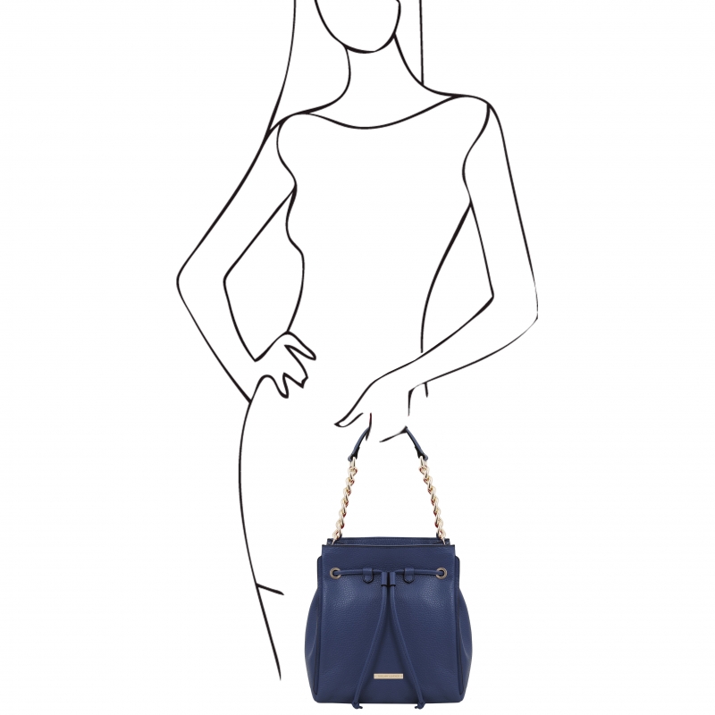 TL Bag Beuteltasche mit Schulterkette Outfit-1 TL Bag Beuteltasche mit Schulterkette Outfit-1