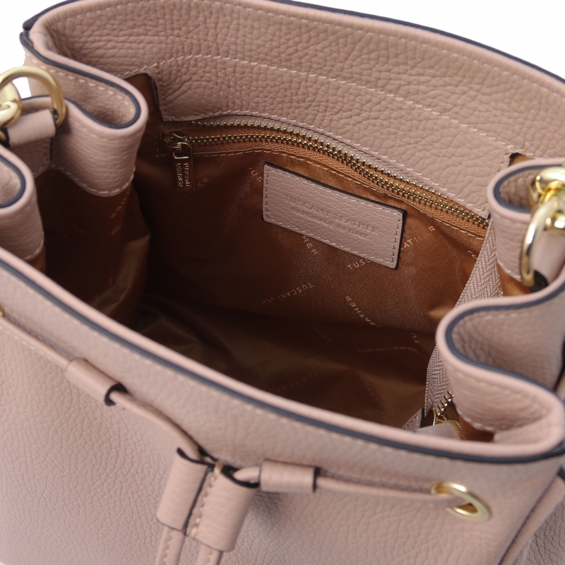 TL Bag Beuteltasche mit Schulterkette nude Interieur TL Bag Beuteltasche mit Schulterkette nude Interieur