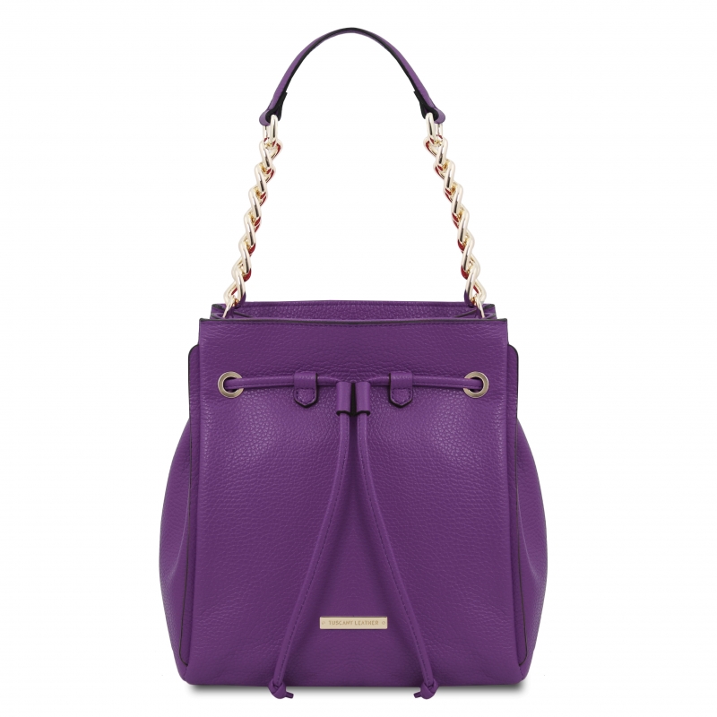 TL Bag Beuteltasche mit Schulterkette Purple TL Bag Beuteltasche mit Schulterkette Purple