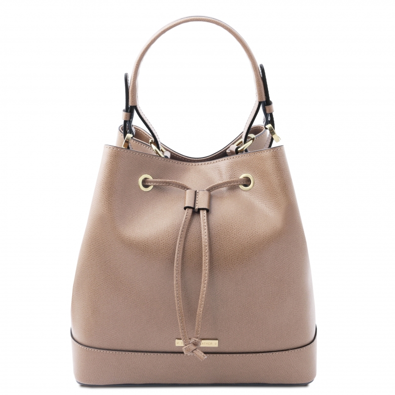 Beuteltasche "Minerva" taupe Beuteltasche "Minerva" taupe