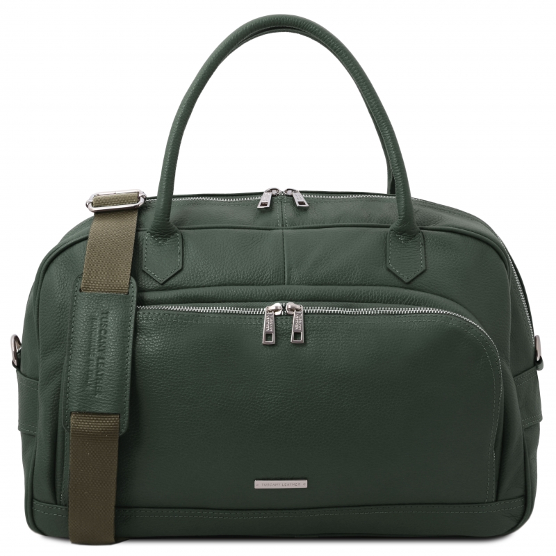 TL Voyager Reisetasche Leder Tannengrün TL Voyager Reisetasche Leder Tannengrün