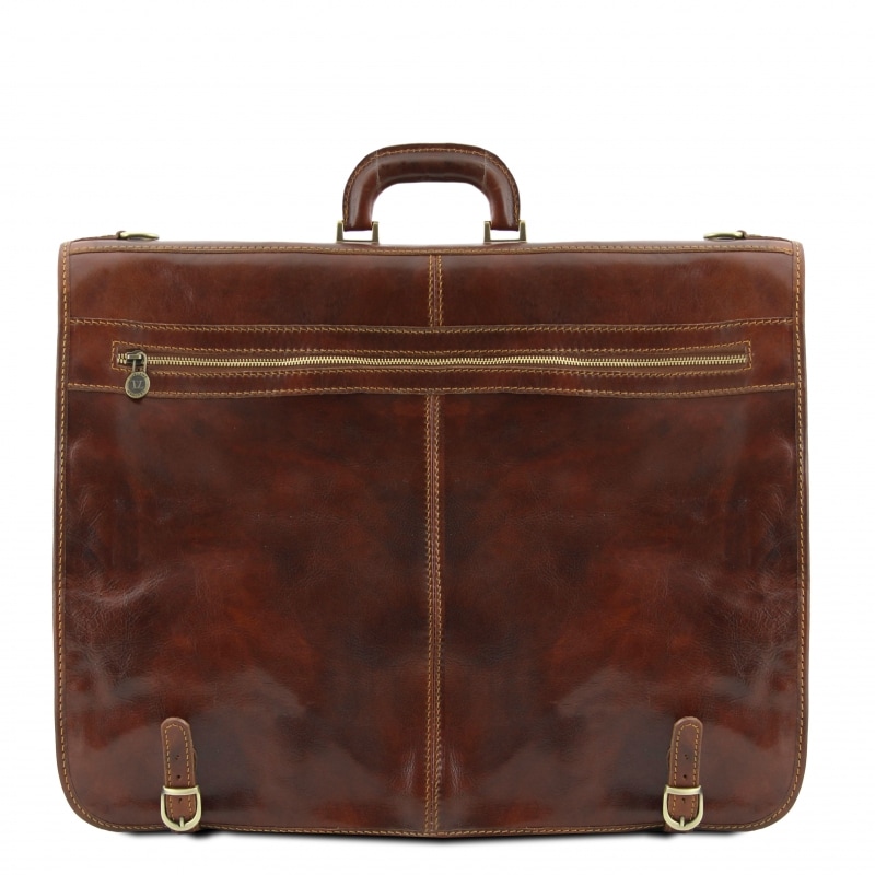 Leder Kleidersack Papeete Rückseite Leder Kleidersack Papeete Rückseite