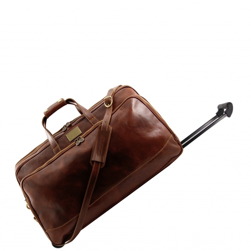 Leder Reisetrolley Reisetasche Bora Bora klein Teleskopgriff Leder Reisetrolley Reisetasche Bora Bora klein Teleskopgriff