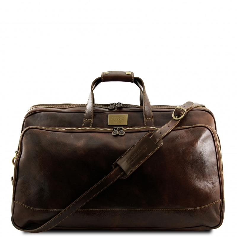Leder Reisetrolley Reisetasche Bora Bora klein dunkelbraun Leder Reisetrolley Reisetasche Bora Bora klein dunkelbraun