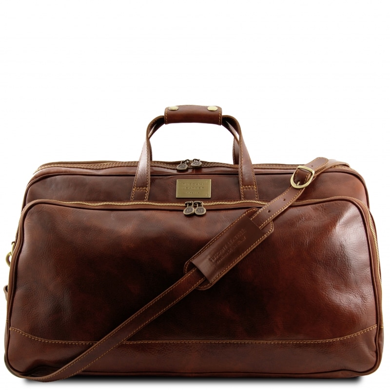 Leder-Reisetrolley Bora Bora gross braun Leder-Reisetrolley Bora Bora gross braun