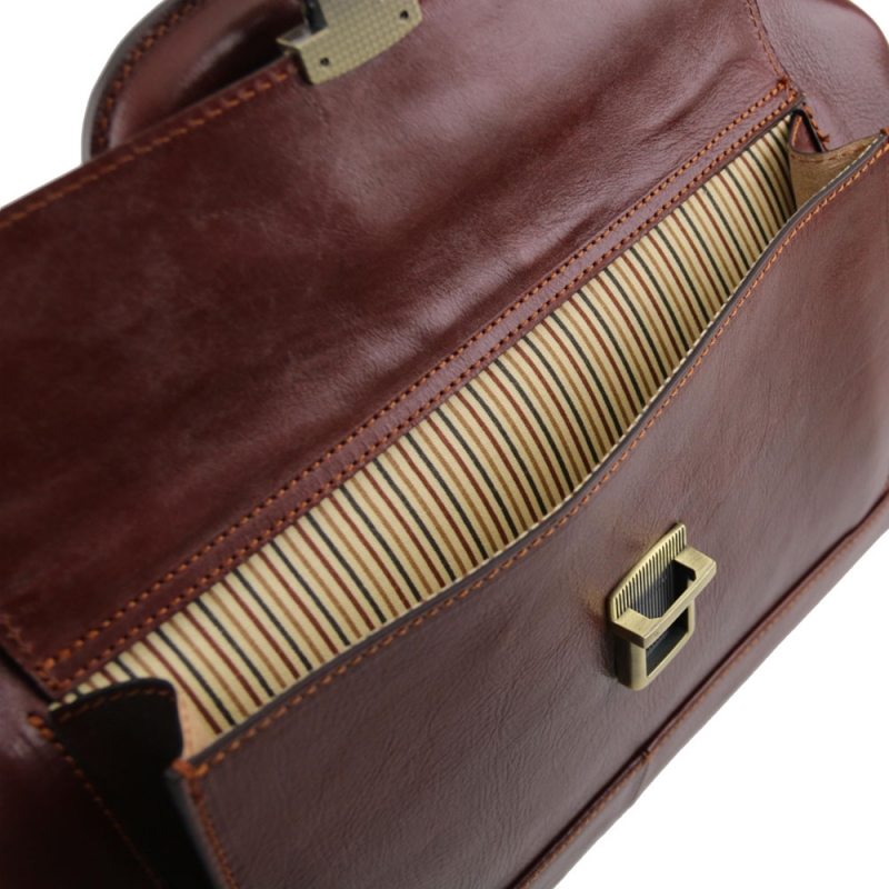 Tuscany Leather Doktortasche Bernini Leder braun Vorfach Tuscany Leather Doktortasche Bernini Leder braun Vorfach