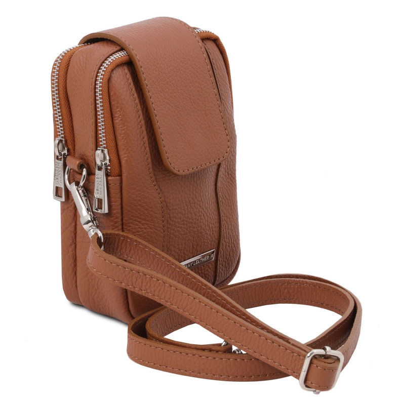 Handy-Schultertasche_Champagner_TL141698_Seitenansicht Handy-Schultertasche_Champagner_TL141698_Seitenansicht