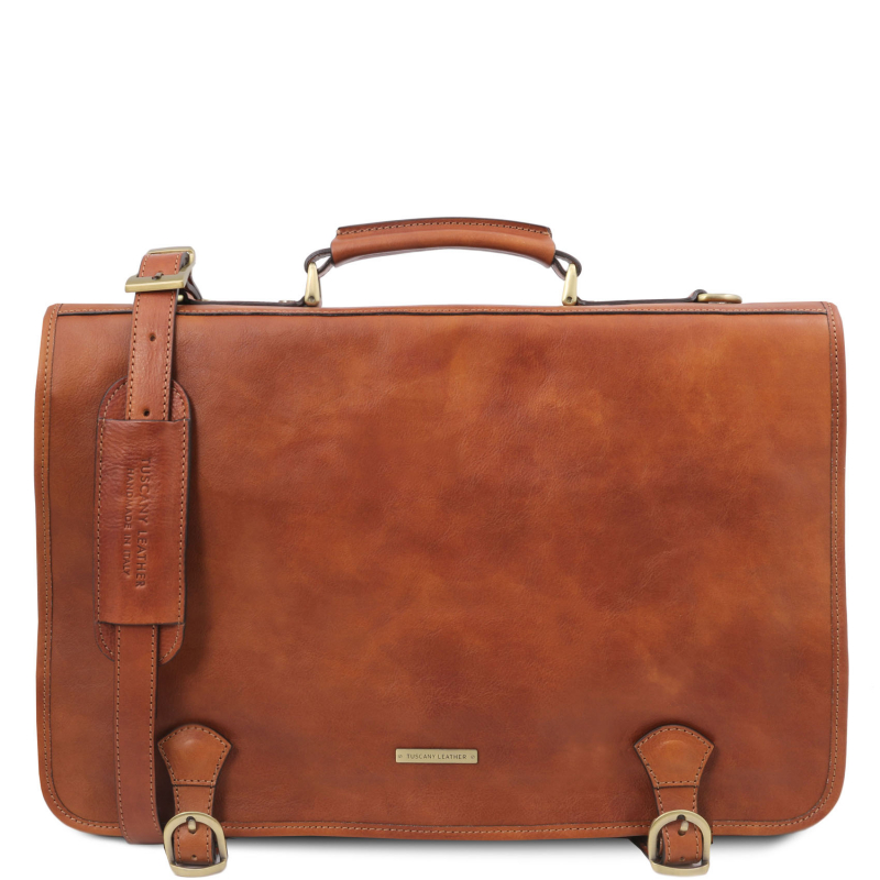 Leder Aktentasche Ancona natural Leder Aktentasche Ancona natural
