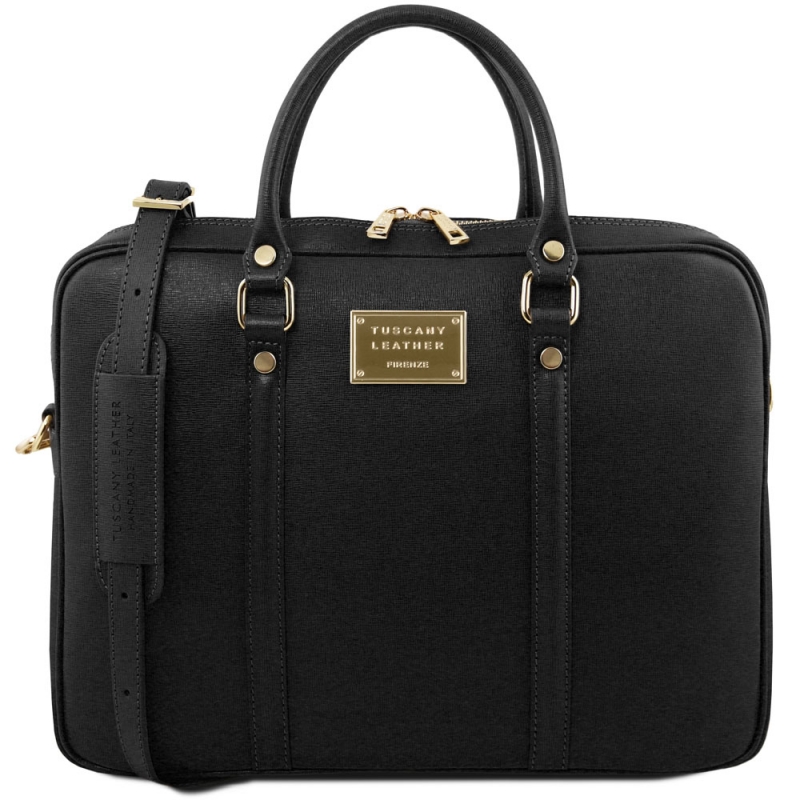 Tuscany Leather Aktentasche Prato schwarz Tuscany Leather Aktentasche Prato schwarz
