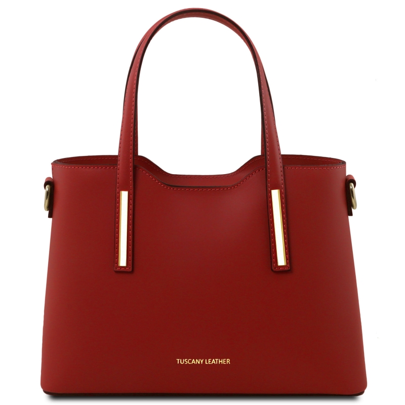 Leder-Handtasche_Olimpia_TL141521-Ro Leder-Handtasche_Olimpia_TL141521-Ro