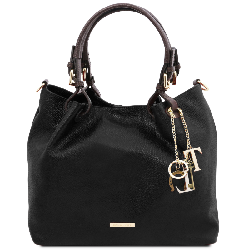 TL KeyLuck Leder-Handtasche schwarz TL KeyLuck Leder-Handtasche schwarz