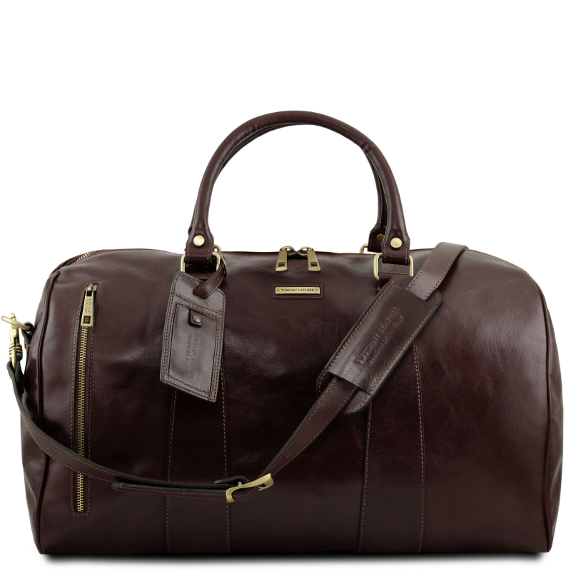 TL Voyager Leder Reisetasche Dunkelbraun TL Voyager Leder Reisetasche Dunkelbraun