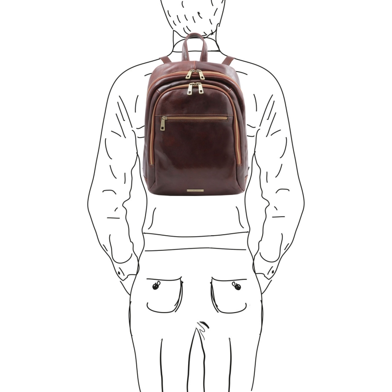 Tuscany Leather Leder-Rucksack Perth Outfit-1 Tuscany Leather Leder-Rucksack Perth Outfit-1