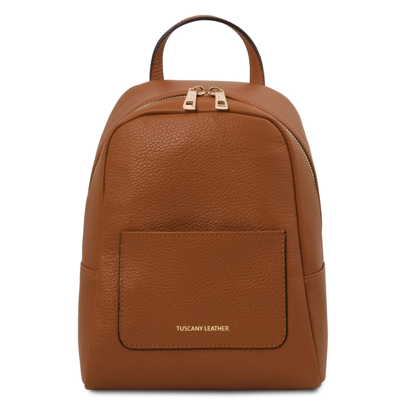 TL Bag kleiner Leder-Rucksack cognac TL Bag kleiner Leder-Rucksack cognac