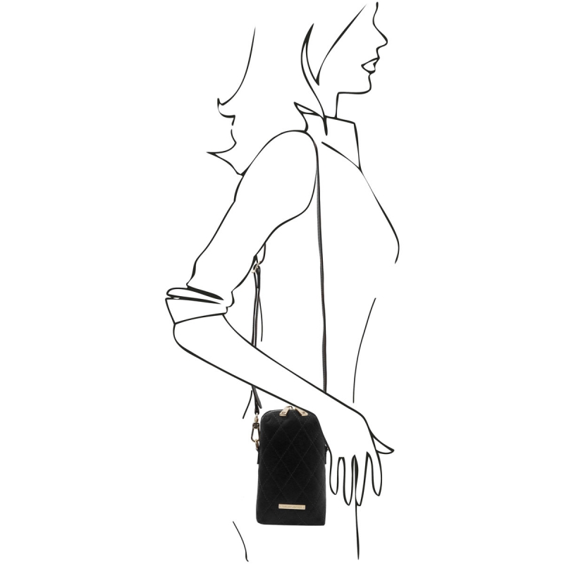 Tuscany Leather Mini-Tasche Steppdesign Outfit Tuscany Leather Mini-Tasche Steppdesign Outfit