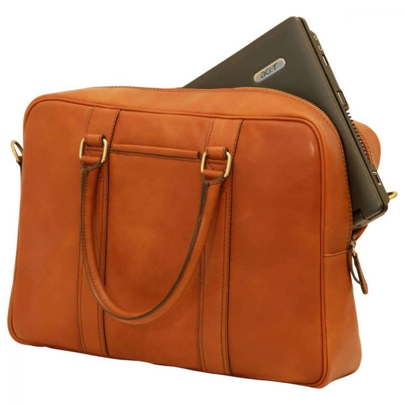 Old Angler Leder-Laptoptasche Florentiner work Old Angler Leder-Laptoptasche Florentiner work