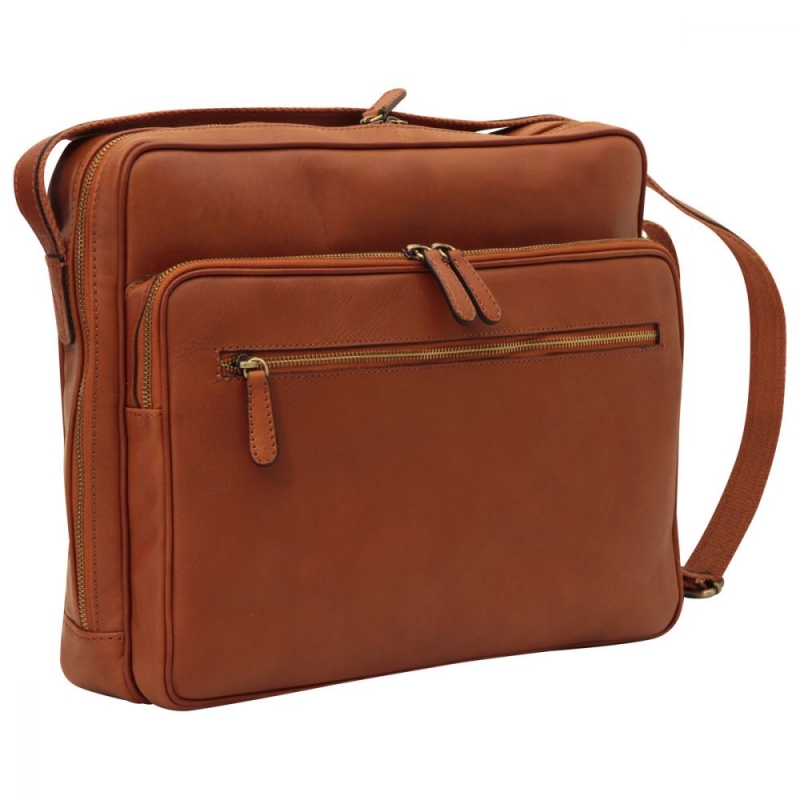 Old Angler Leder-Laptoptasche colonial Old Angler Leder-Laptoptasche colonial
