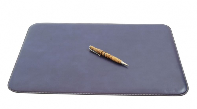Old Angler Schreibtischunterlage Leder blau Old Angler Schreibtischunterlage Leder blau