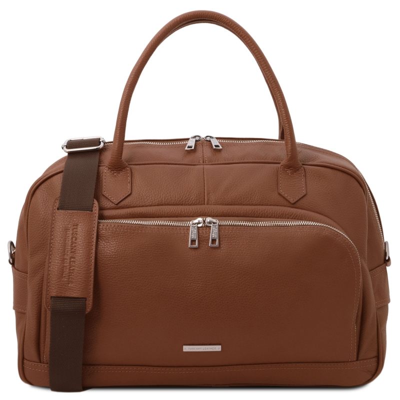 TL Voyager Reisetasche Leder Cognac TL Voyager Reisetasche Leder Cognac