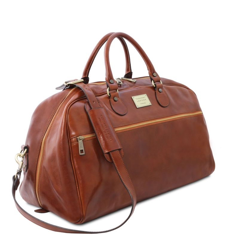 TL Voyager Reisetasche halbrund Seitenansicht TL Voyager Reisetasche halbrund Seitenansicht