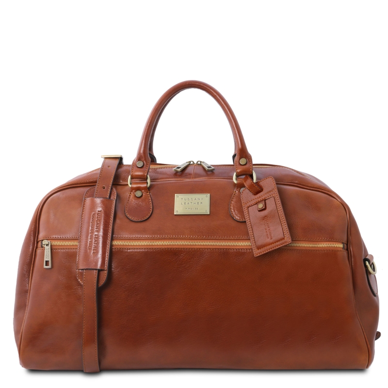 TL Voyager Reisetasche halbrund Honig TL Voyager Reisetasche halbrund Honig
