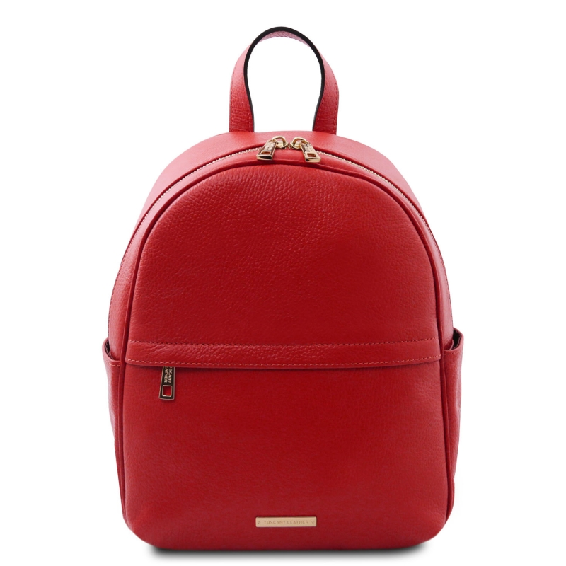 Tuscany Leather TL Bag Mini-Rucksack Leder Rot Tuscany Leather TL Bag Mini-Rucksack Leder Rot