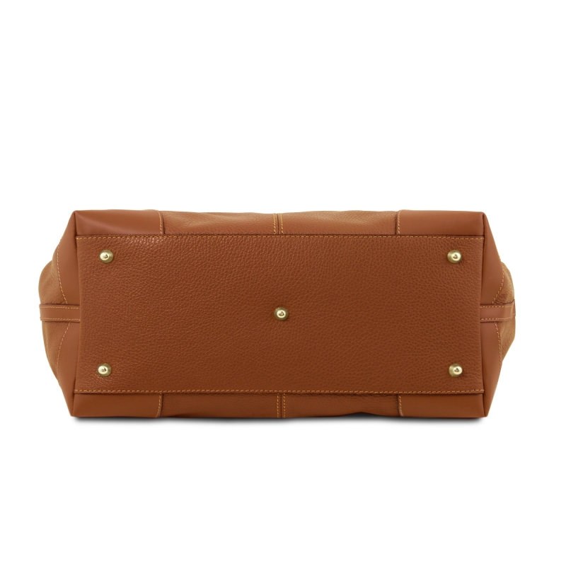 Shopper aus Leder Ambrosia Boden Shopper aus Leder Ambrosia Boden