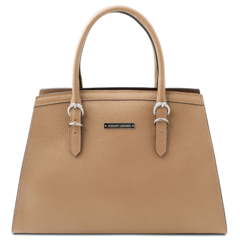 TL Bag Leder-Handtasche TL142147 Champagner TL Bag Leder-Handtasche TL142147 Champagner
