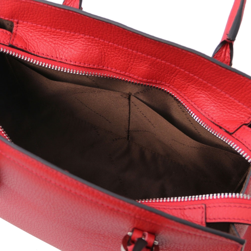TL Bag Leder-Handtasche TL142147 Rot Interieur-1 TL Bag Leder-Handtasche TL142147 Rot Interieur-1