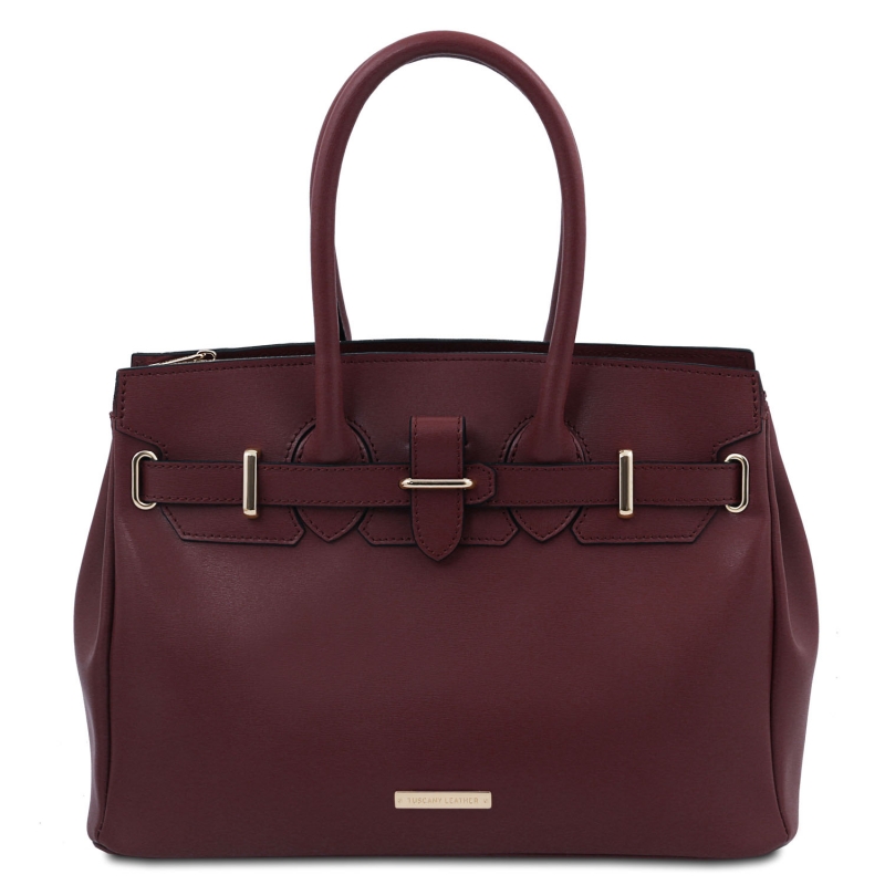 TL Bag Handtasche Leder Bordeaux TL Bag Handtasche Leder Bordeaux