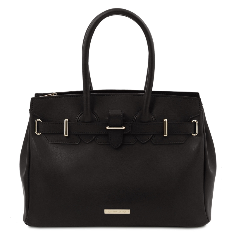 TL Bag Handtasche Leder Schwarz TL Bag Handtasche Leder Schwarz