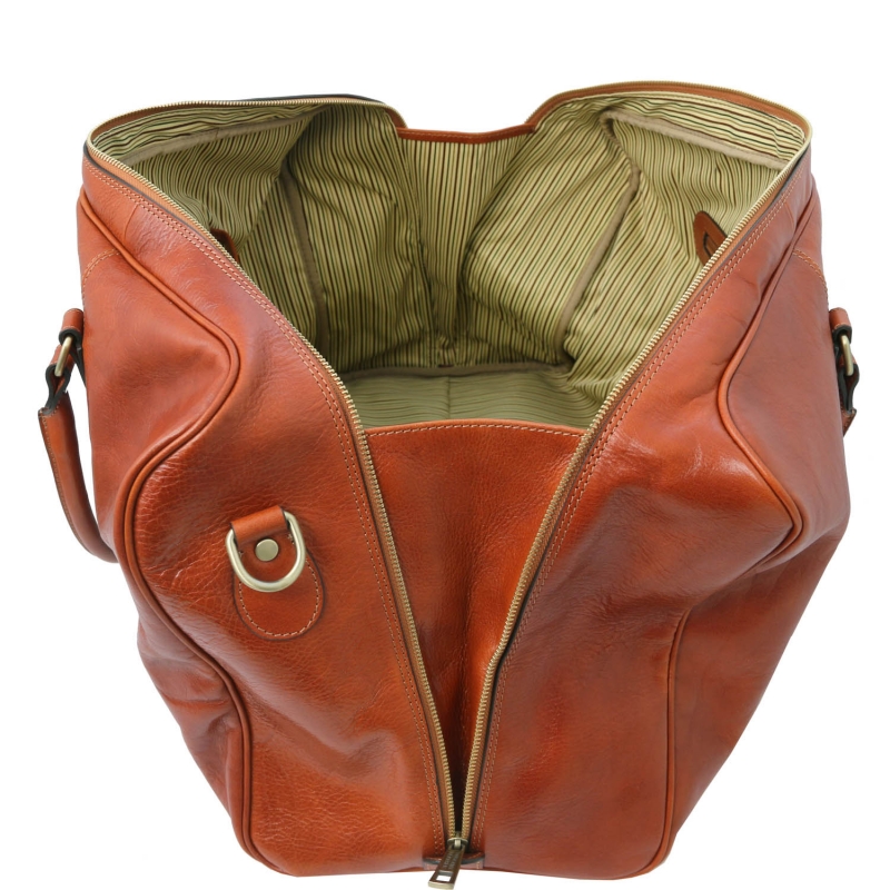 Tuscany Leather Reisetasche TL Voyager aus Leder Interieur Tuscany Leather Reisetasche TL Voyager aus Leder Interieur