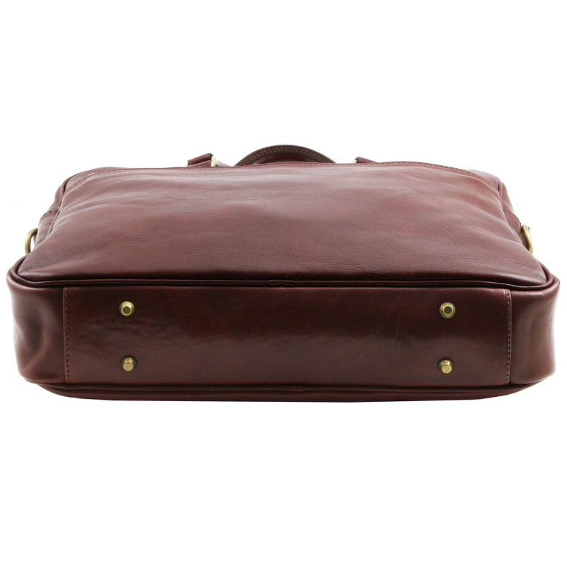 Leder Laptoptasche-Aktentasche Urbino Boden Leder Laptoptasche-Aktentasche Urbino Boden