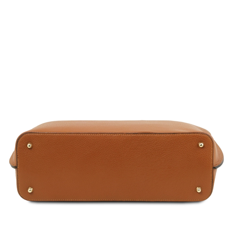 Tuscany Leather Leder-Shopper XL Cognac Boden Tuscany Leather Leder-Shopper XL Cognac Boden