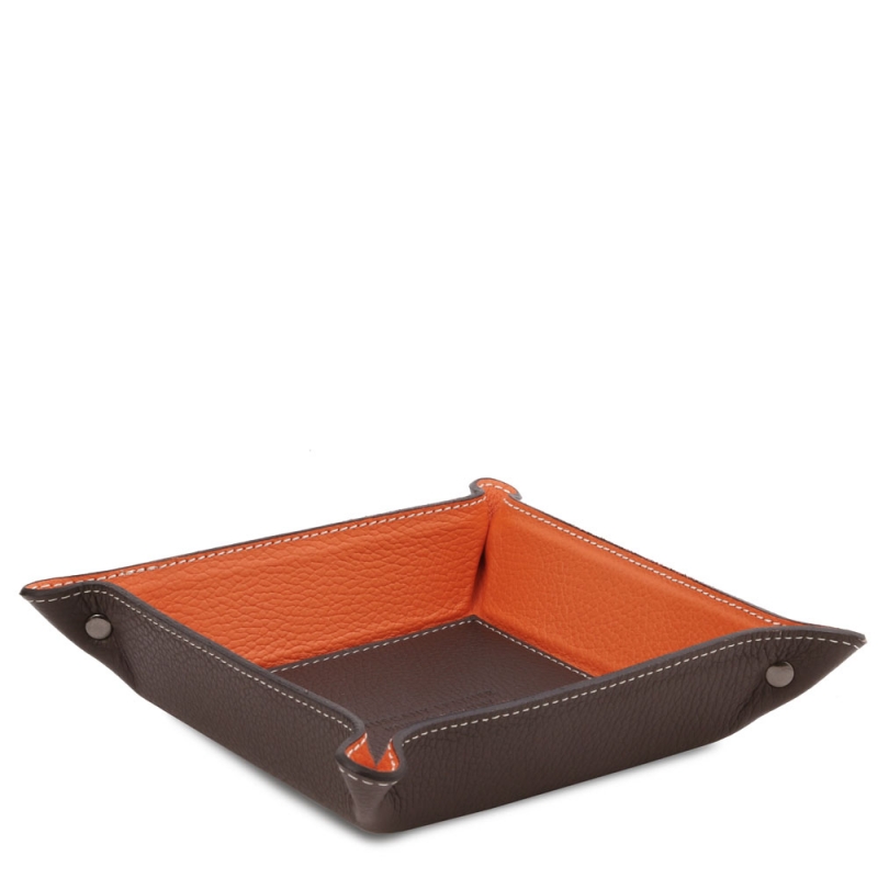Tuscany Leather Lederschale Dunkelbraun Tuscany Leather Lederschale Dunkelbraun